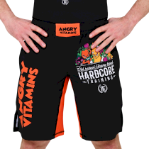 Тренировочные шорты Hardcore Training Angry Vitamins 2.0 s оранжевый