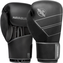 Боксерские перчатки Hayabusa S4 Leather Boxing Gloves Black 14унц. черный