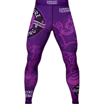 Компрессионные штаны Hardcore Training Heraldry Magenta l темно-фиолетовый