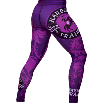 Компрессионные штаны Hardcore Training Heraldry Magenta m темно-фиолетовый