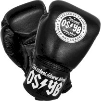 Боксерские перчатки Hardcore Training OSYB MF 18унц. черный