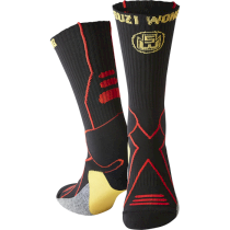 Носки Suzi Wong X-Sole Boxing Socks Black/Red/Gold золотой