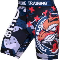 Компрессионные шорты Hardcore Training Tiger Fury xxl оранжевый