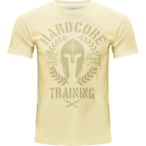 Тренировочная футболка Hardcore Training Helmet Sand xl 