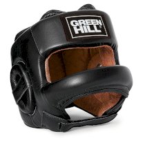 Бамперный боксерский шлем Green Hill FORT черный s