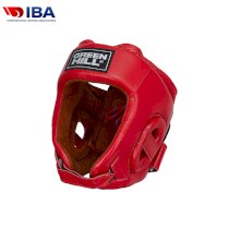 Боксерский шлем Green Hill FIVE STAR Red (одобрен IBA)