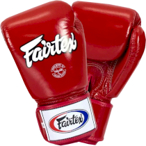 Боксерские перчатки Fairtex BGV1 Red 12унц. красный