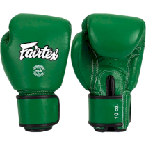Боксерские перчатки Fairtex BGV16 Forest Green 14унц. зеленый