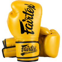 Боксерские перчатки Fairtex BGV18 Super Sparring Gold 14унц. оранжевый