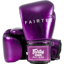 Боксерские перчатки Fairtex BGV22 Metallic Purple 12унц. пурпурный