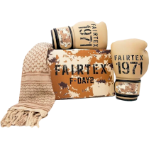Боксерские перчатки Fairtex F-Day2 BGV25 10унц. коричневый