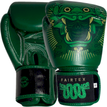 Боксерские перчатки Fairtex BGV Resurrection 12унц. зеленый