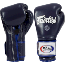 Боксерские перчатки Fairtex BGV9 Mexican Style Blue 14унц. темно-синий