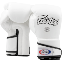 Боксерские перчатки Fairtex BGV6 White 14унц. белый