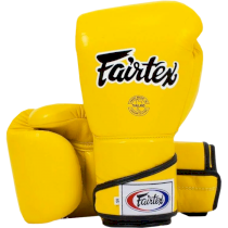 Боксерские перчатки Fairtex BGV6 Yellow 14унц. желтый