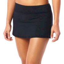 Женские гибридные шорты-юбка Tyr Solid Della Skort 001 s черный