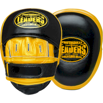 Боксерские лапы Leaders Curved Bumblebee желтый