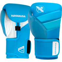 Детские перчатки Hayabusa T3 Neon Blue 6унц. голубой
