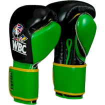 Боксерские перчатки Title Boxing WBC 14 унц. зеленый