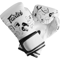 Боксерские перчатки Fairtex BGV14 W 10унц. белый