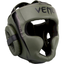 Боксерский шлем Venum Elite Kaki/Black