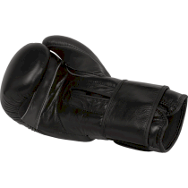 Боксерские перчатки Hardcore Training Premium Matte Black/Black 18унц. черный