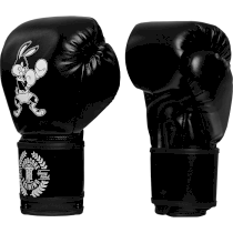 Боксерские перчатки Hardcore Training Surprise MF 10унц. черный