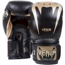 Боксерские Перчатки Venum Giant 3.0 Black Gold 10унц. черный