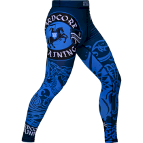 Компрессионные штаны Hardcore Training Heraldry Blue l синий