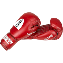 Боксерские перчатки Green Hill Super Star IBA красные 12унц. красный