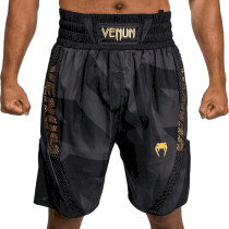 Боксёрские шорты Venum Razor Black/Gold s черный