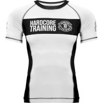 Рашгард Hardcore Training Recruit White SS xs белый
