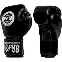Боксерские перчатки Hardcore Training OSYB MF 14унц. черный