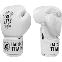 Детские боксерские перчатки Hardcore Training Helmet PU White