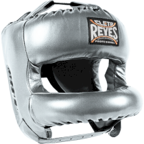 Бамперный шлем Cleto Reyes E387 Silver серебряный 
