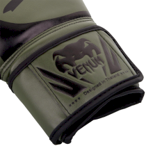Боксерские перчатки Venum Challenger 2.0 Khaki/Black 10 унц. зеленый