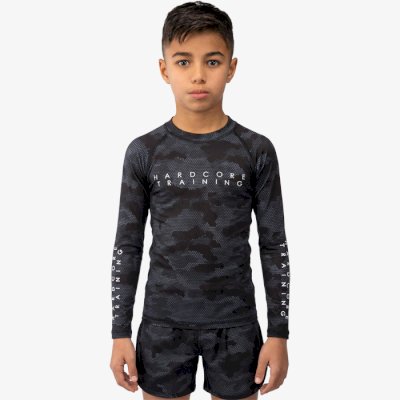 Детский рашгард Hardcore Training Hexagon Camo