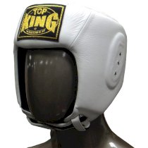 Боксерский шлем Top King белый L