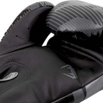 Перчатки Venum Elite Black/Dark Camo 12 унц. серый