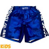 Детские шорты Hardcore Training Camo 2.1 Blue 6 лет синий