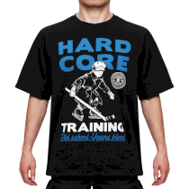 Футболка Hardcore Training YB Black Oversized Fit xs 