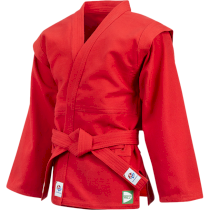 Куртка для самбо Green Hill Мастер Red 56/190 красный