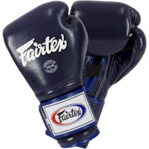 Боксерские перчатки Fairtex BGV9 Mexican Style Blue 18унц. темно-синий