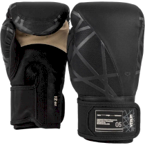 Детские боксерские перчатки Venum Tecmo 2.0 Black 8унц. черный