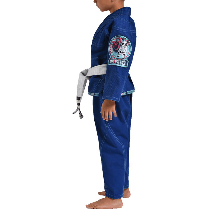 Кимоно Grips для БЖЖ детское. Детское ги Jitsu Blue. Кимоно синее - bjjmania Classic 2.0 Edition Blue gi. Пояс для кимоно gr1ps Blue.