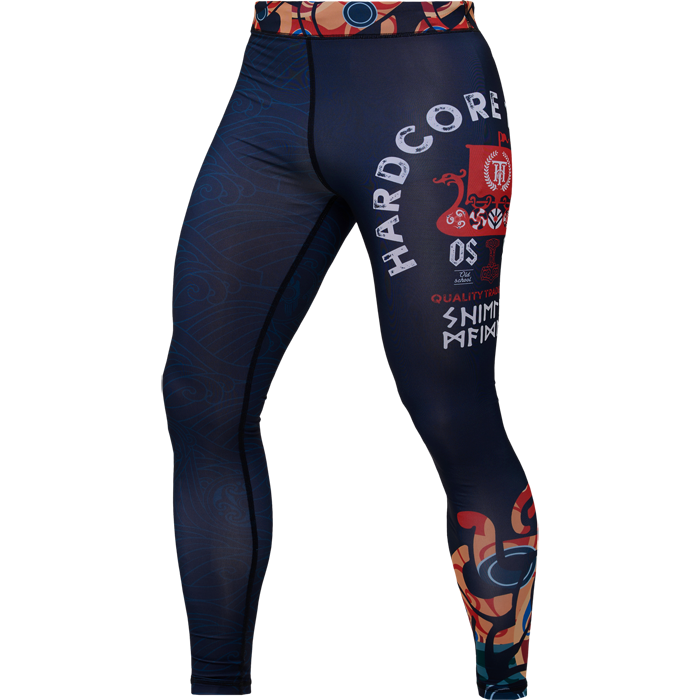 Компрессионные штаны Hardcore Training Nordic Nordic Pattern Multicolor - фото 1