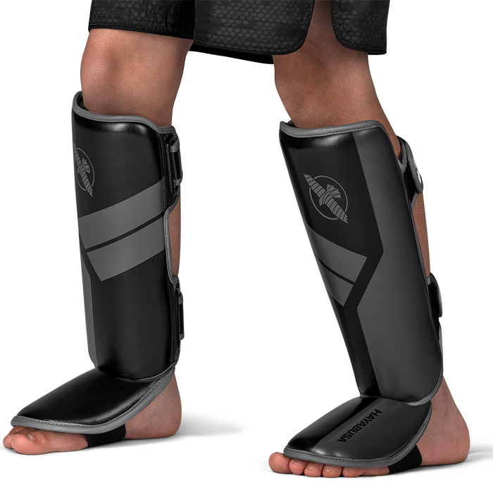 Детские шингарды Hayabusa S4 Black - фото 2