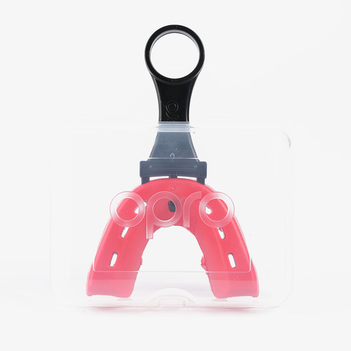 Детская боксерская капа Opro Bronze Level Red - фото 3