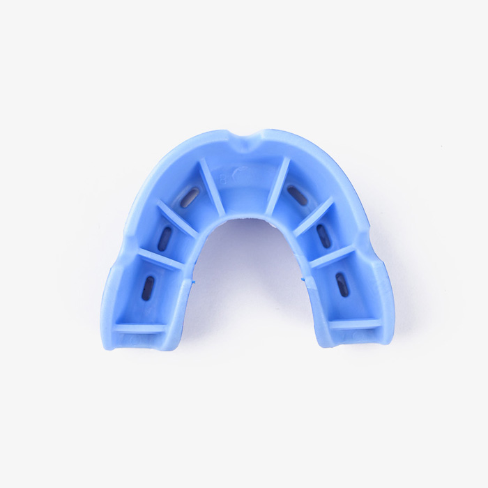 Детская боксерская капа Opro Silver Level Blue - фото 6