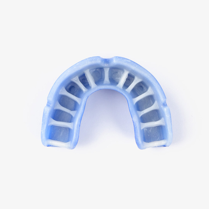 Детская боксерская капа Opro Gold Level Blue - фото 6